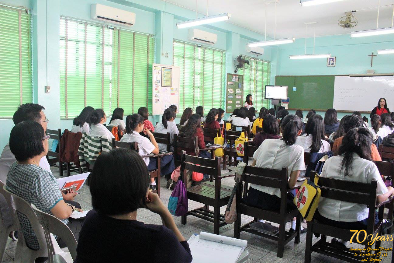 MARIST SCHOOL MARIKINA VISITS STCQC | St. Theresa College - Quezon City