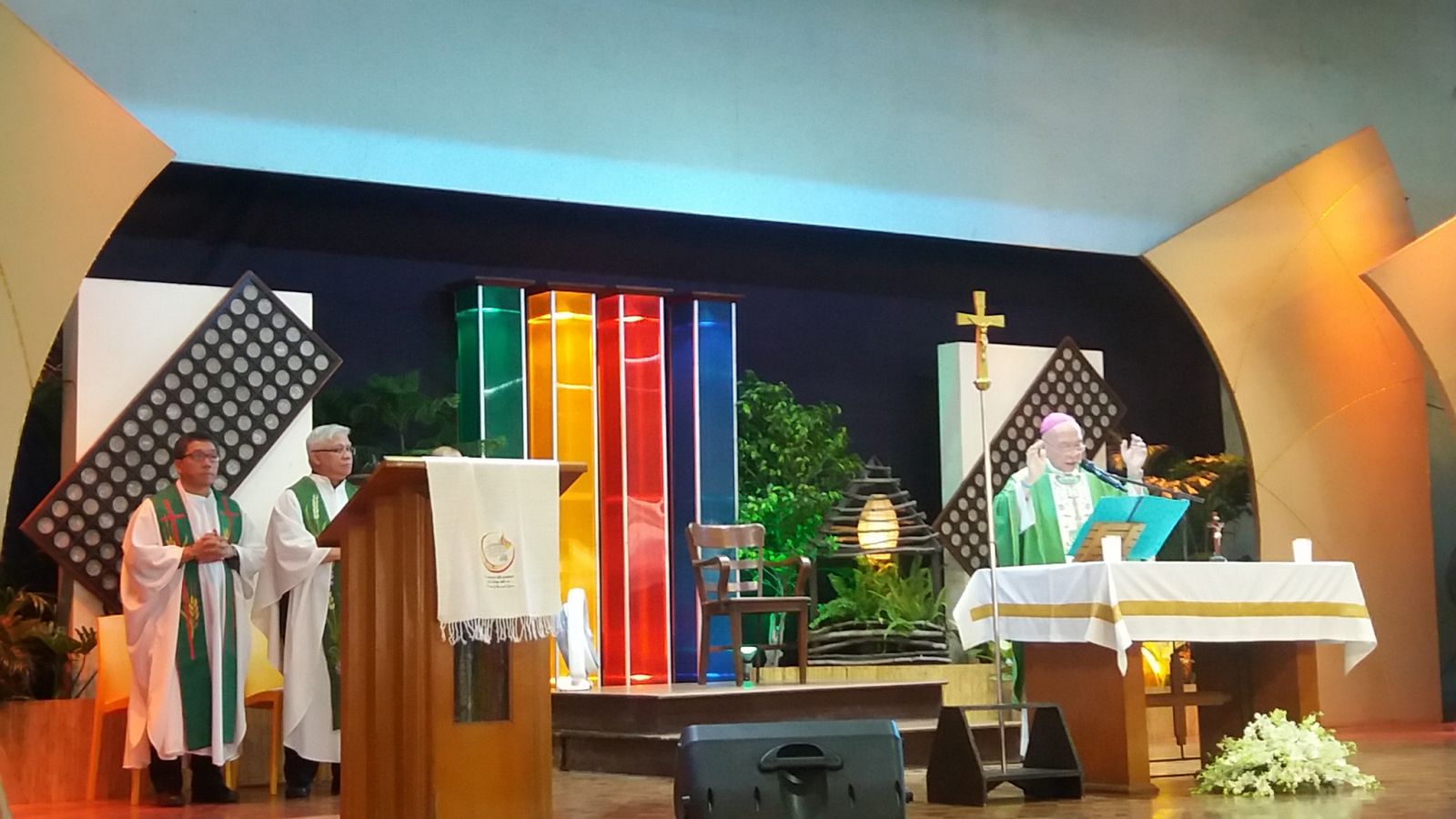 Most Rev. Honesto F. Ongtioco, D.D., Bishop of Cubao, blessed the whole ...